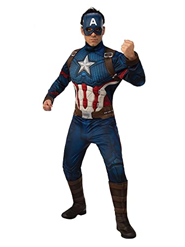 Rubie's Men's Marvel: Avengers 4 Deluxe Captain America Costume
