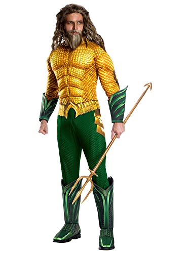 Rubie's Men's Standard Movie Adult Aquaman Deluxe Costume