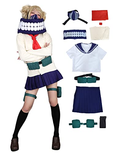 miccostumes Women's Deluxe Full Set Anime JK School Uniform
