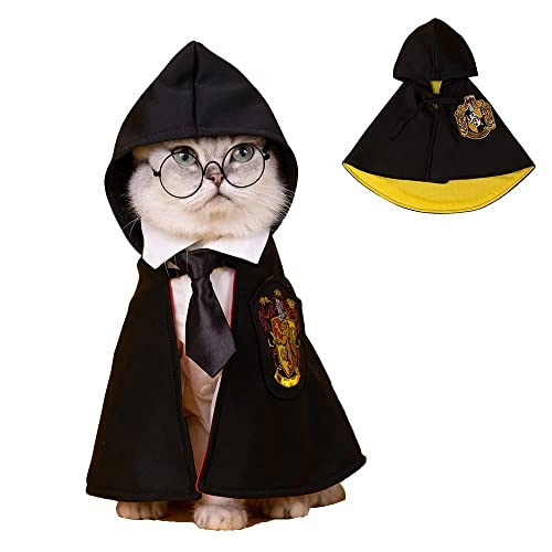 Dog Cat Halloween Costumes Cape Pet