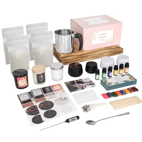 Complete DIY Soy Candle Making Kit - Full Beginners