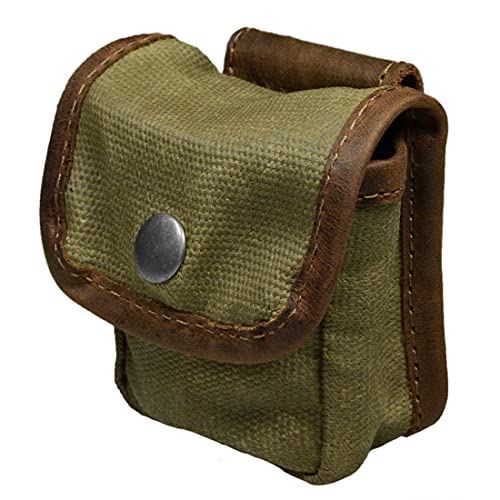 Hide & Drink, Water Resistant Waxed Canvas Belt Pouch