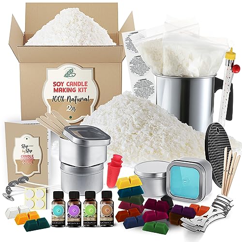 Etienne Alair DIY Scented Candles Kit for Soy Candle Making