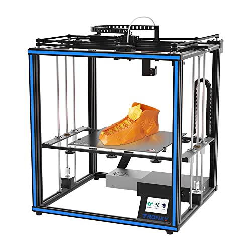 Official TRONXY X5SA PRO 3D Printer with Titan, Newly Upgraded Lattice Glass Platform+TR Sensor,Core XY Structure with Industrial Linear Guide, 30P Integrated Cable, Safe for Home and Industrial Use