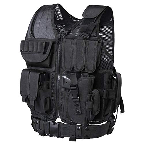 WWahuayuan Adjustable Tactical Vest