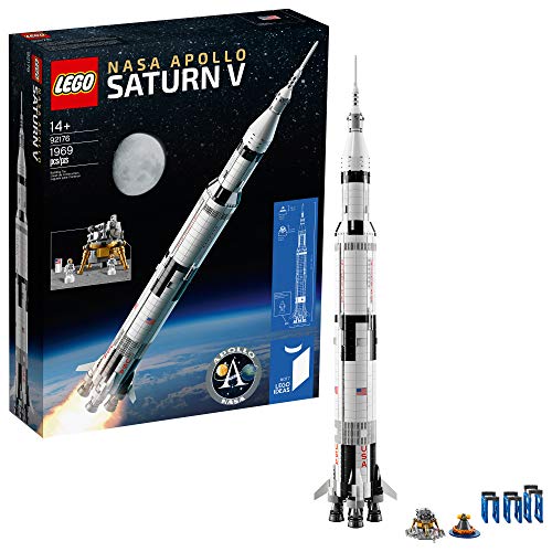 LEGO Ideas NASA Apollo Saturn V 92176 Outer Space Model Rocket