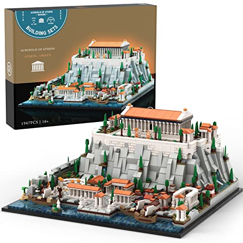 Givenni Architecture Landmark Collection The Acropolis in Athens Building Set