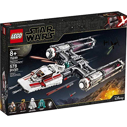 LEGO Star Wars: The Rise of Skywalker Resistance Y-Wing Starfighter 75249 New Advanced Collectible Starship Model Building Kit