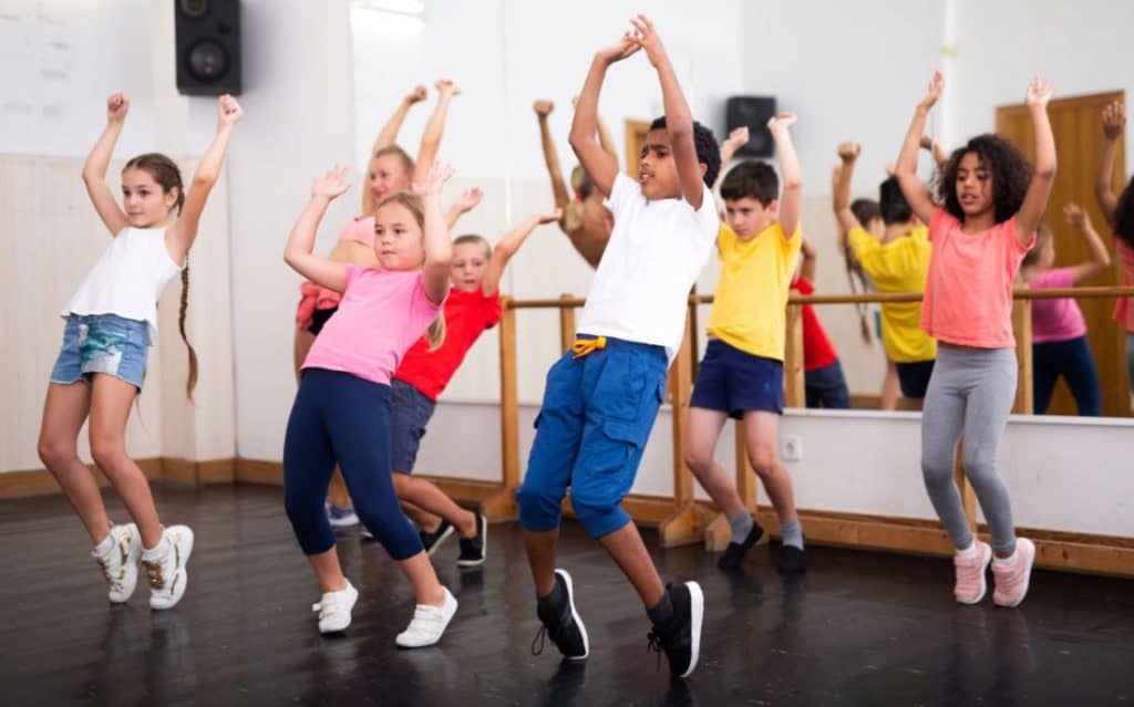 kids enjoy dancing zumba