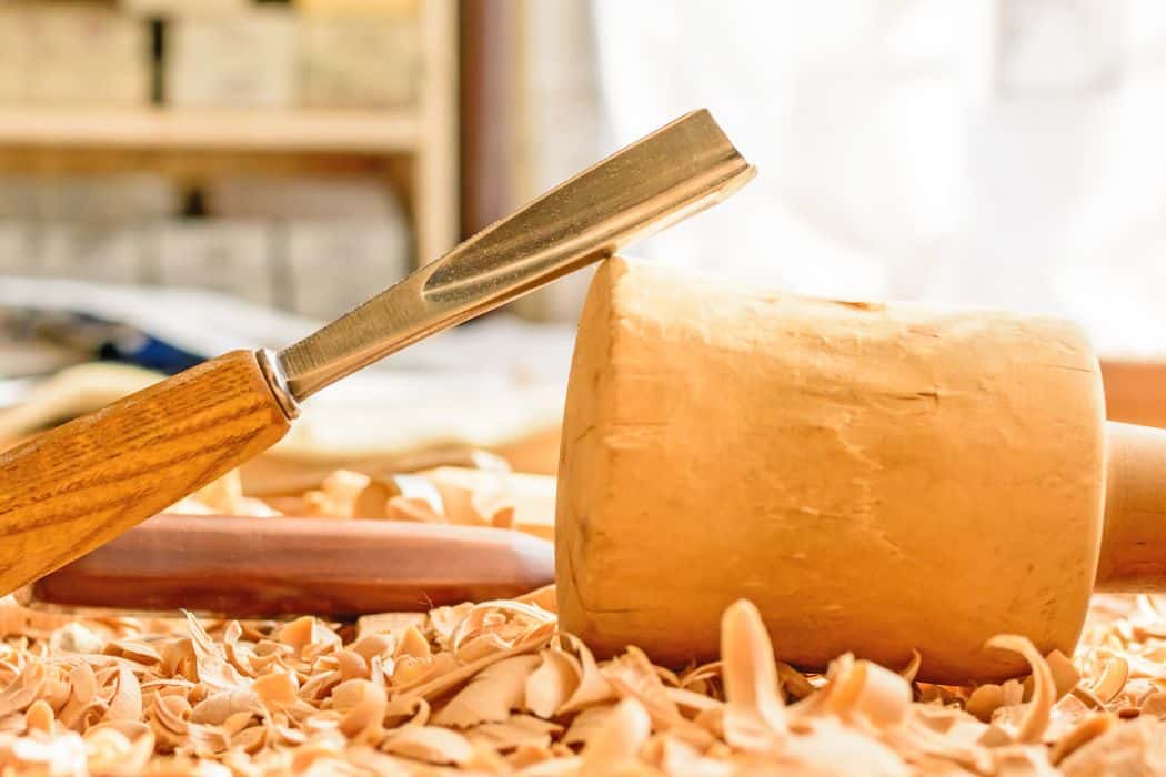 Why are Wood Carving Mallets Round?