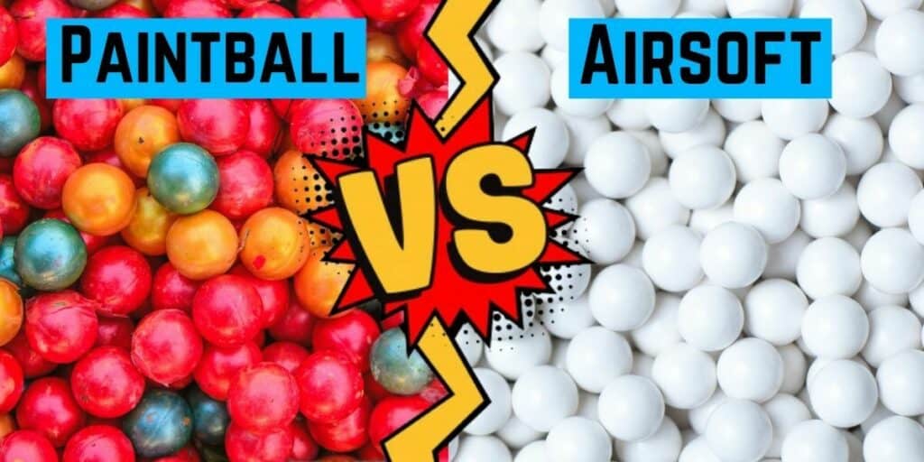 paintball vs airsoft. Which hurts more