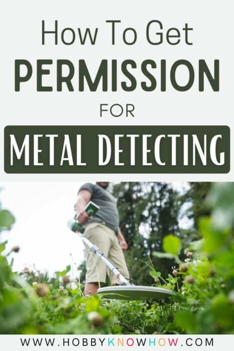 permission to metal detect