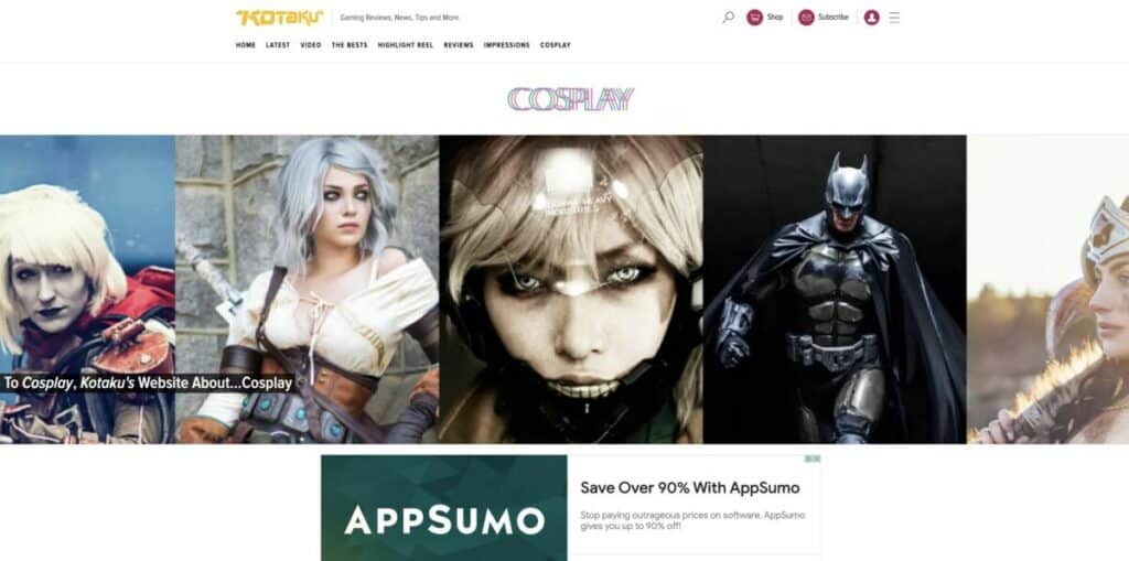 Best Cosplay Websites ( With Images And Links ) - Hobby Knowhow