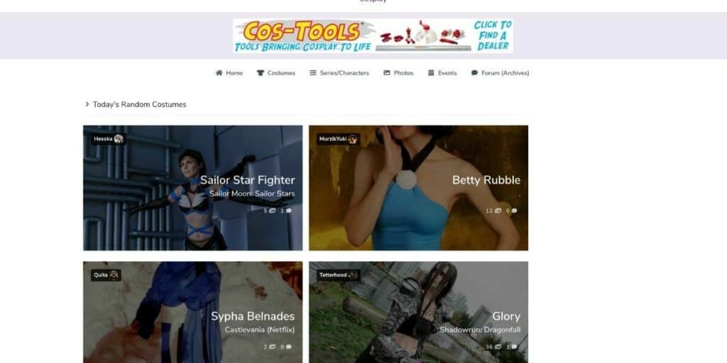 cosplay website