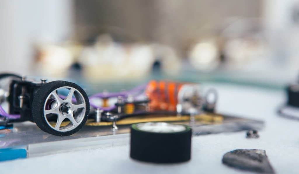 Parts of slot car