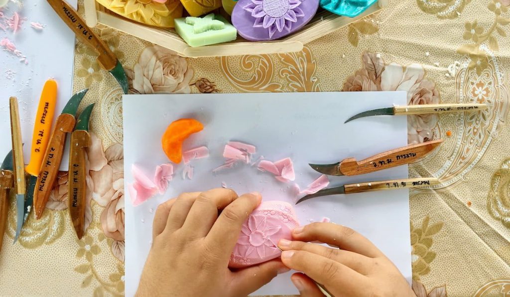 Soap carving