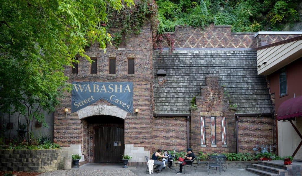 Wabasha Street Caves entrance