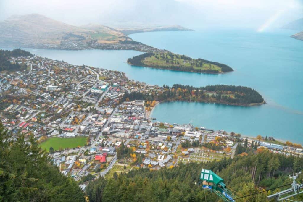 The Ledge Bunjy in Queenstown in New Zealand