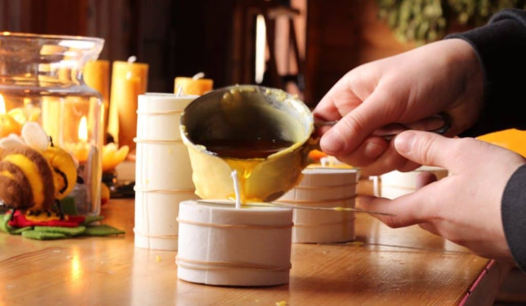 beeswax candle making master class
