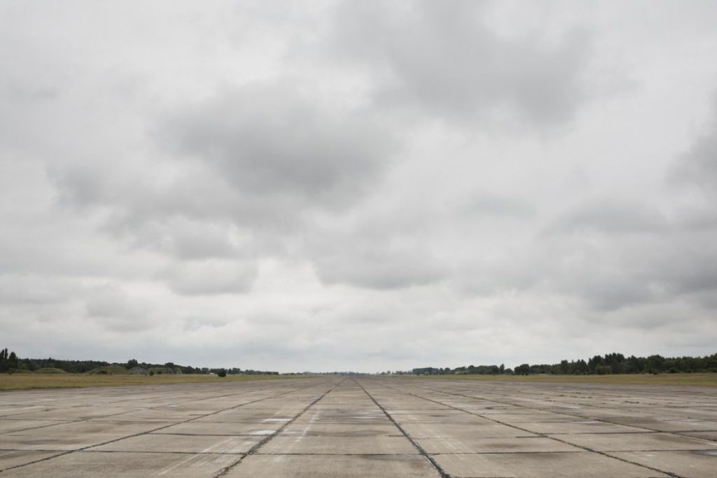 Runway of the old airport